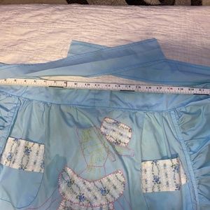 Blue Appliqué Hand Made Apron